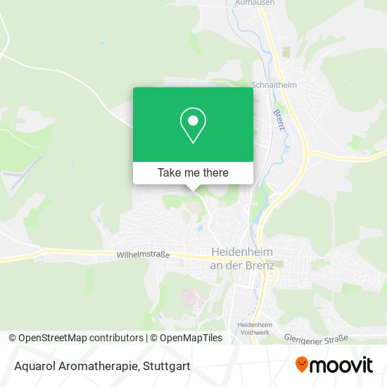 Aquarol Aromatherapie map