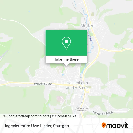 Карта Ingenieurbüro Uwe Linder