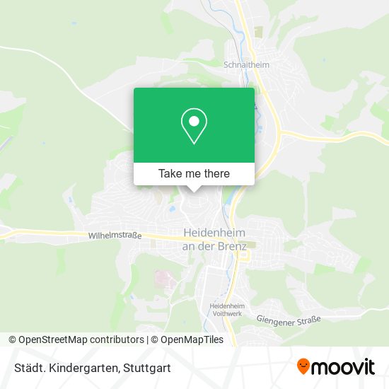 Städt. Kindergarten map