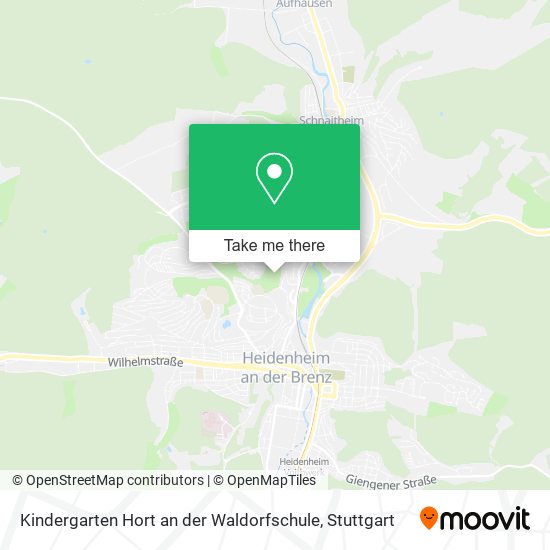 Kindergarten Hort an der Waldorfschule map