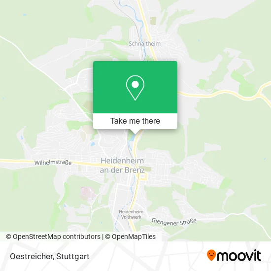 Карта Oestreicher