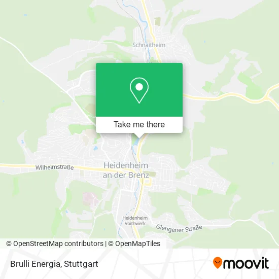 Карта Brulli Energia