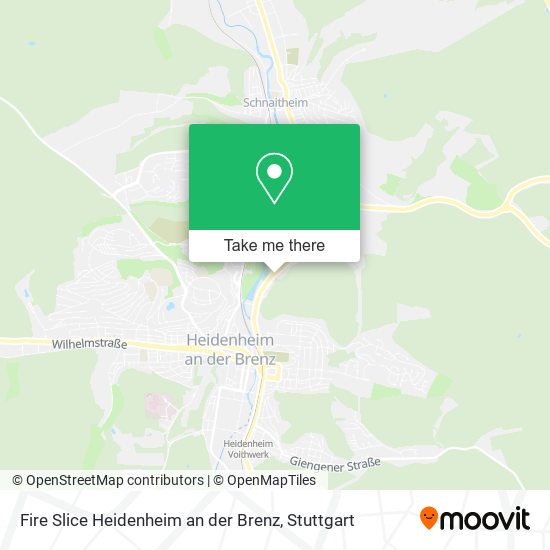 Fire Slice Heidenheim an der Brenz map