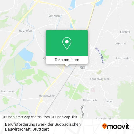 Карта Berufsförderungswerk der Südbadischen Bauwirtschaft