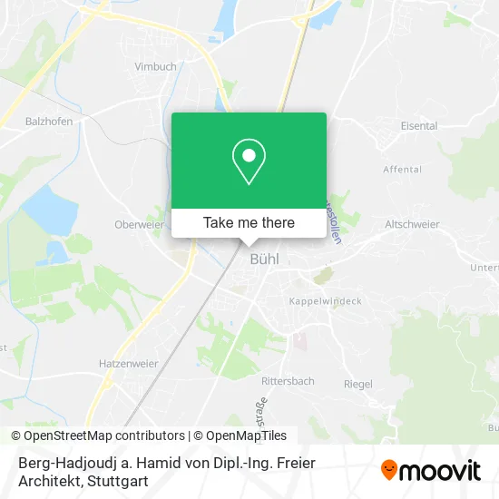 Карта Berg-Hadjoudj a. Hamid von Dipl.-Ing. Freier Architekt