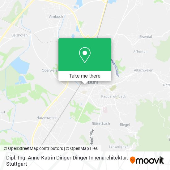 Dipl.-Ing. Anne-Katrin Dinger Dinger Innenarchitektur map
