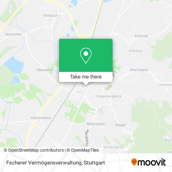 Fscherer Vermögensverwaltung map