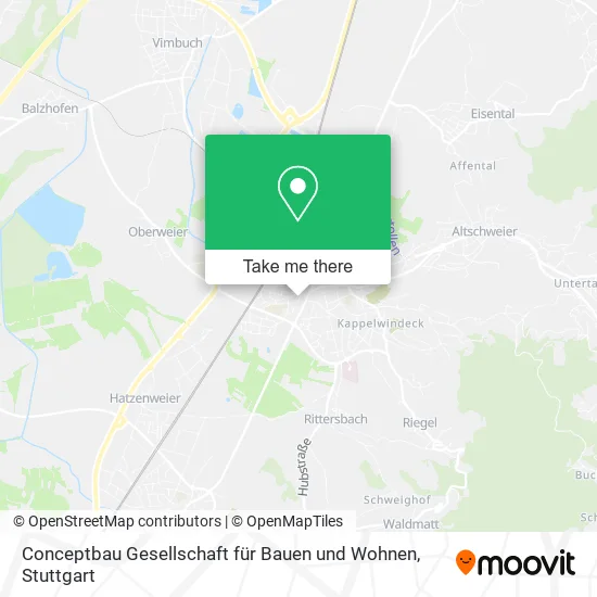 Карта Conceptbau Gesellschaft für Bauen und Wohnen