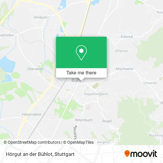 Карта Hörgut an der Bühlot