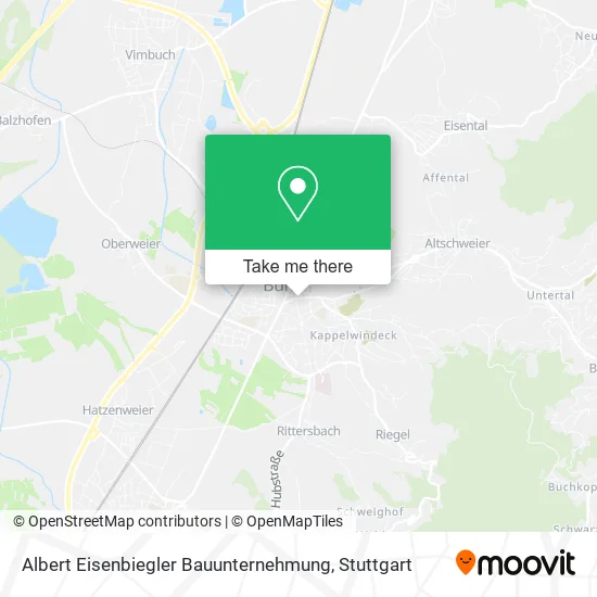 Карта Albert Eisenbiegler Bauunternehmung