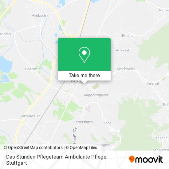 Das Stunden Pflegeteam Ambulante Pflege map