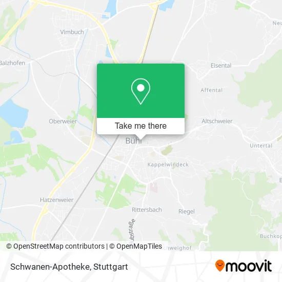 Карта Schwanen-Apotheke