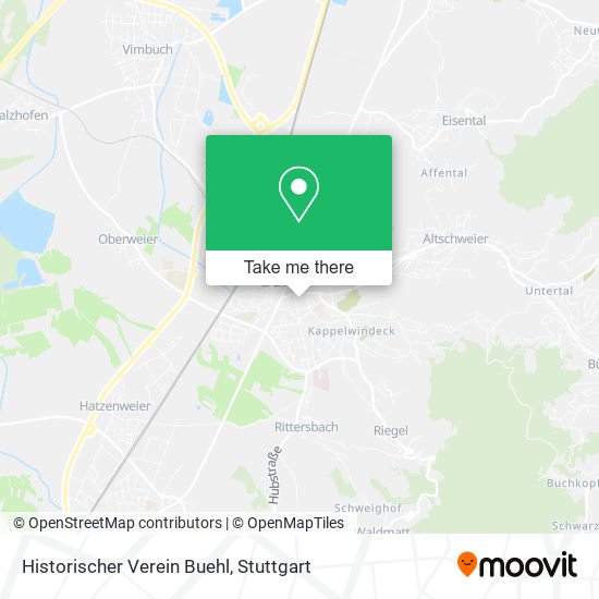 Historischer Verein Buehl map
