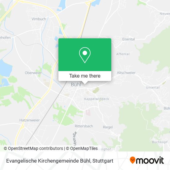 Evangelische Kirchengemeinde Bühl map
