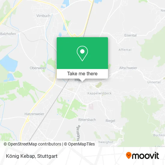 Карта König Kebap