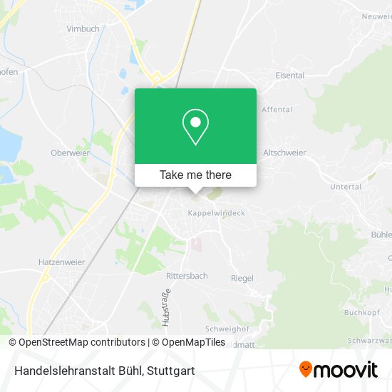 Карта Handelslehranstalt Bühl