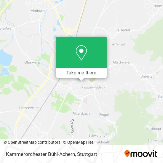Карта Kammerorchester Bühl-Achern