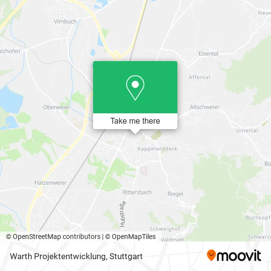 Карта Warth Projektentwicklung