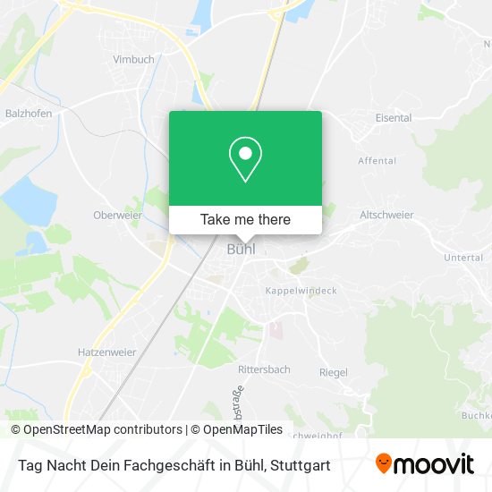 Tag Nacht Dein Fachgeschäft in Bühl map