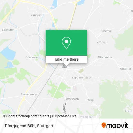 Карта Pfarrjugend Bühl
