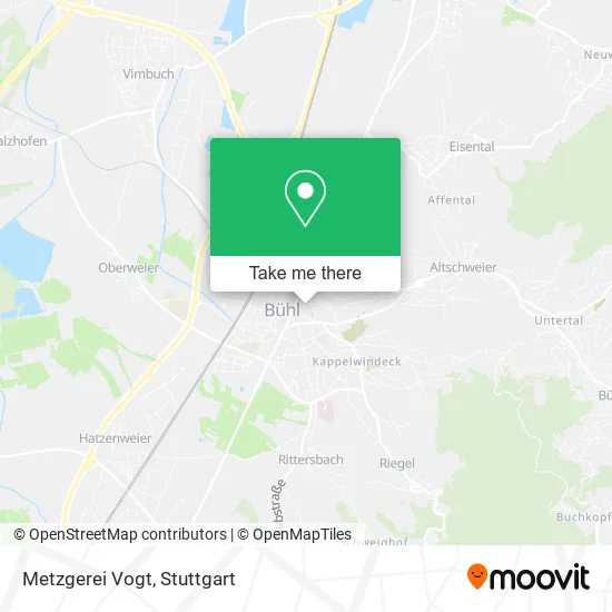 Карта Metzgerei Vogt