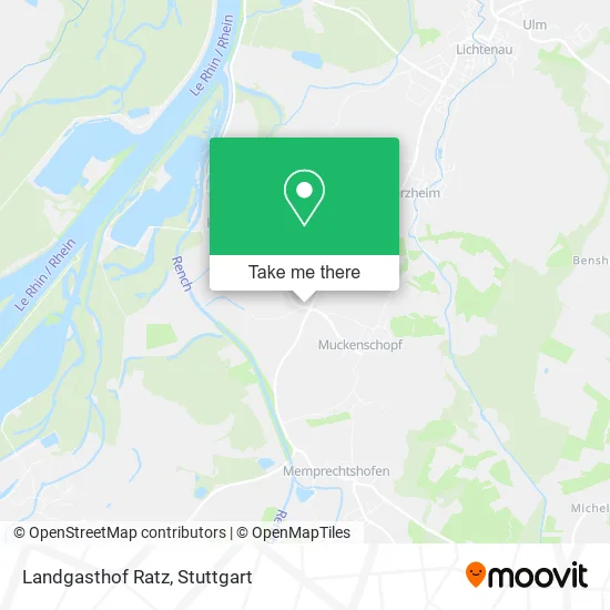 Карта Landgasthof Ratz