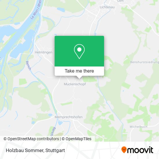 Карта Holzbau Sommer