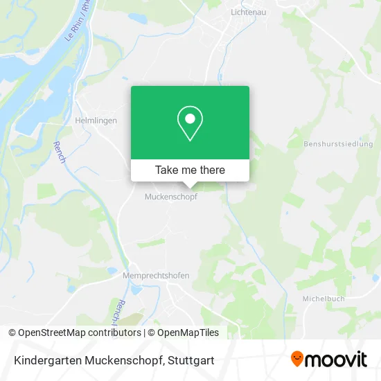 Карта Kindergarten Muckenschopf