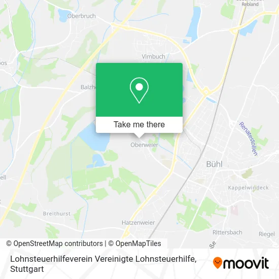 Карта Lohnsteuerhilfeverein Vereinigte Lohnsteuerhilfe