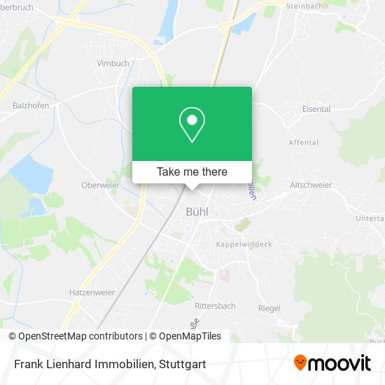 Frank Lienhard Immobilien map