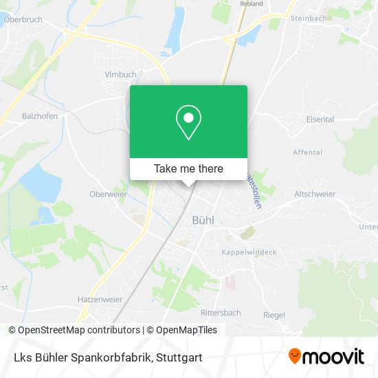 Карта Lks Bühler Spankorbfabrik