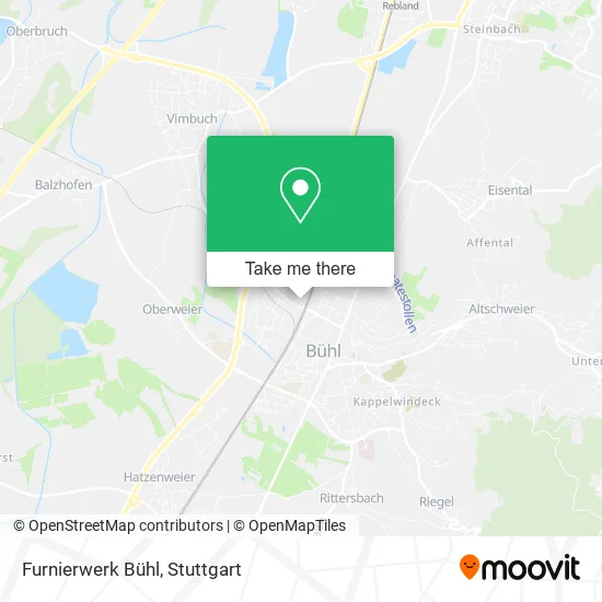 Карта Furnierwerk Bühl