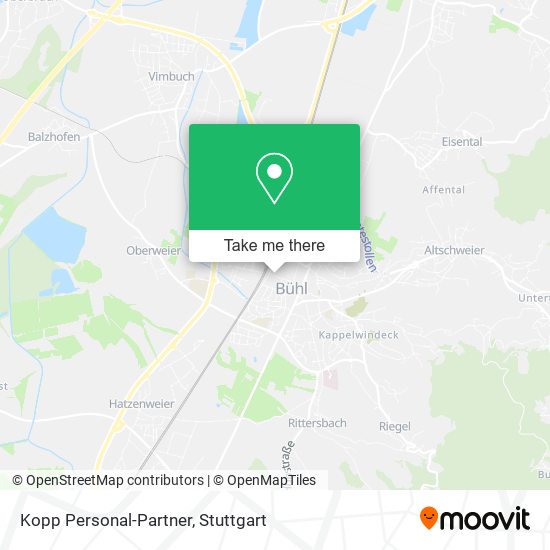 Kopp Personal-Partner map