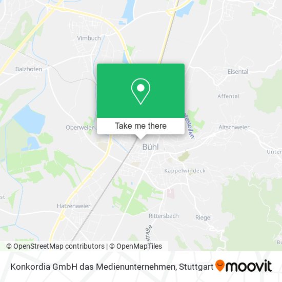 Konkordia GmbH das Medienunternehmen map