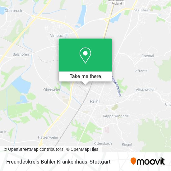 Freundeskreis Bühler Krankenhaus map