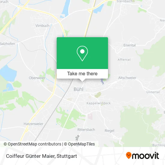 Карта Coiffeur Günter Maier