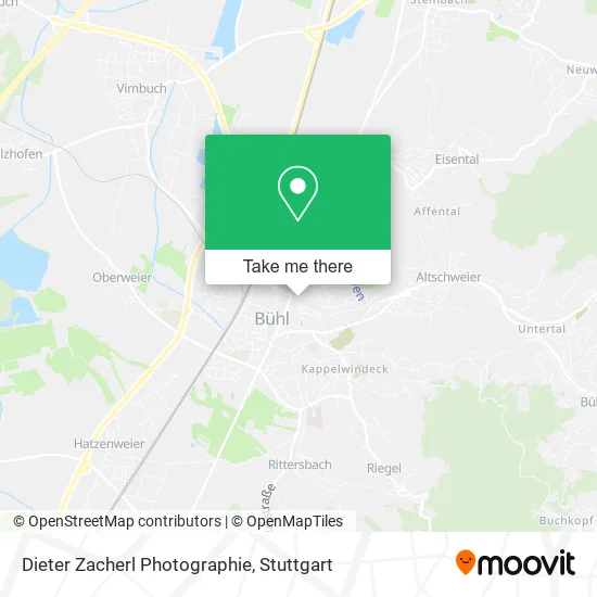 Карта Dieter Zacherl Photographie