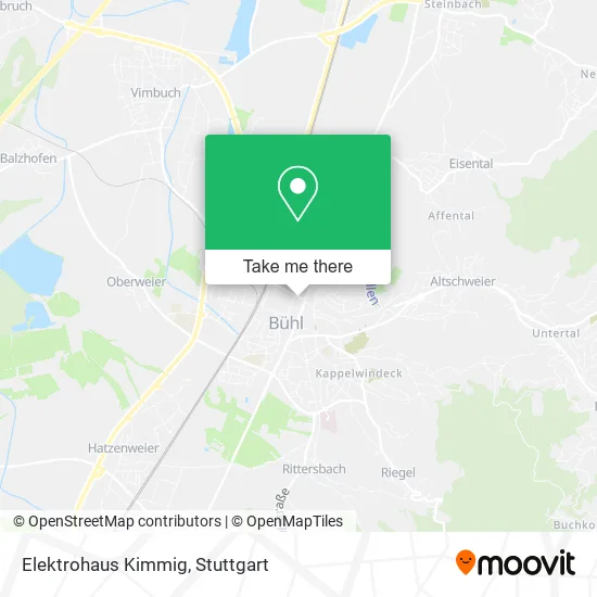 Карта Elektrohaus Kimmig