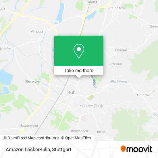 Карта Amazon Locker-Iulia
