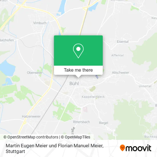 Карта Martin Eugen Meier und Florian Manuel Meier
