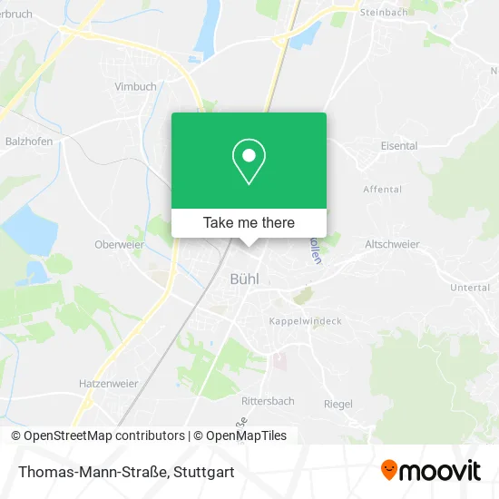 Карта Thomas-Mann-Straße