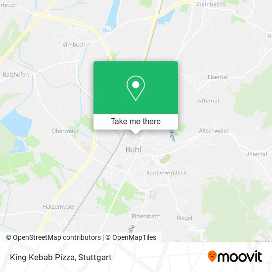 Карта King Kebab Pizza