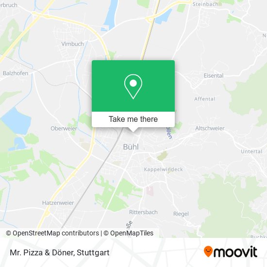 Mr. Pizza & Döner map