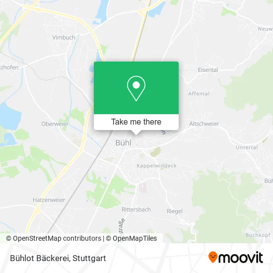 Карта Bühlot Bäckerei