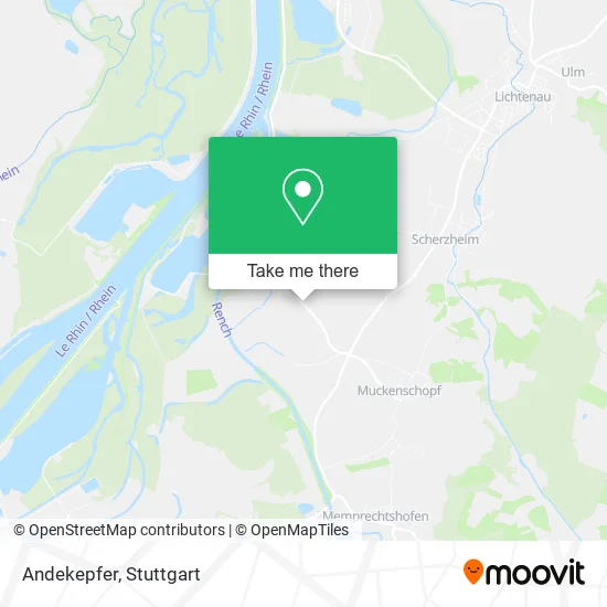 Карта Andekepfer