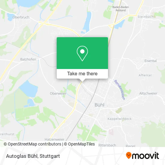 Карта Autoglas Bühl