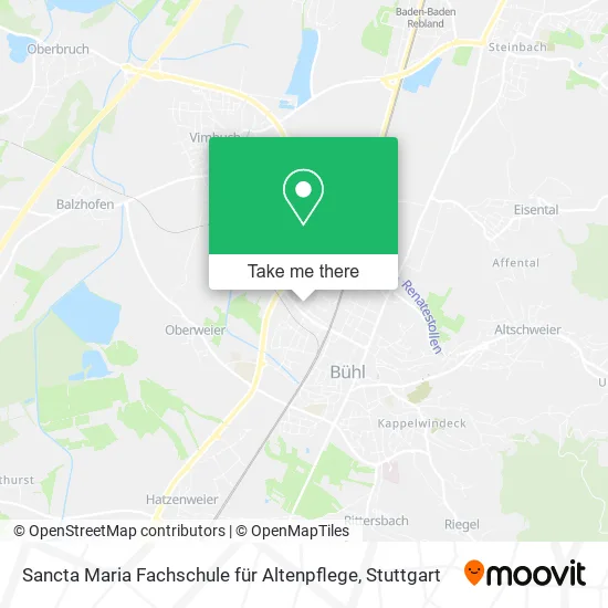 Карта Sancta Maria Fachschule für Altenpflege