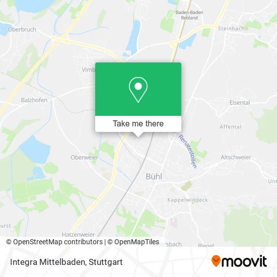 Карта Integra Mittelbaden