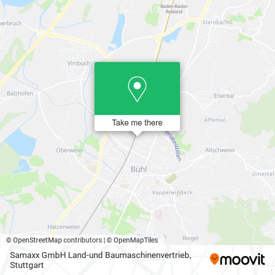 Samaxx GmbH Land-und Baumaschinenvertrieb map