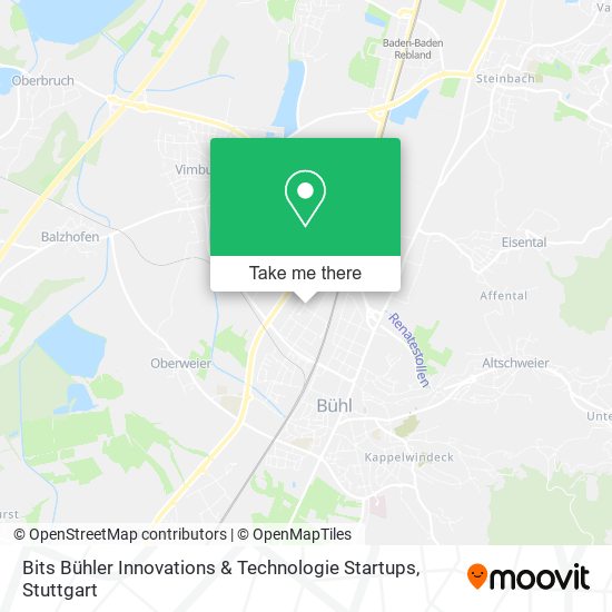 Bits Bühler Innovations & Technologie Startups map